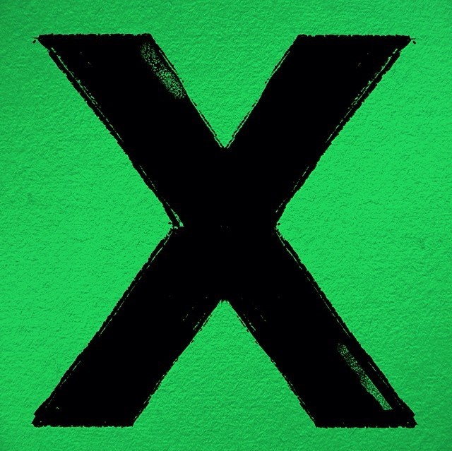 Cover art of Ed Sheeran's latest album "X" which includes "Thinking Out Loud".