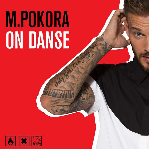Cover art of M. Pokora's latest single "On Danse"